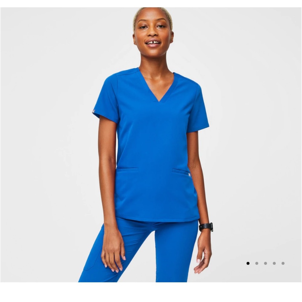 FIGS SCRUB SET ROYAL BLUE CASMA/ YOLA